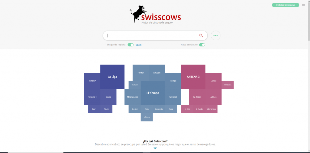 Swisscows Buscador