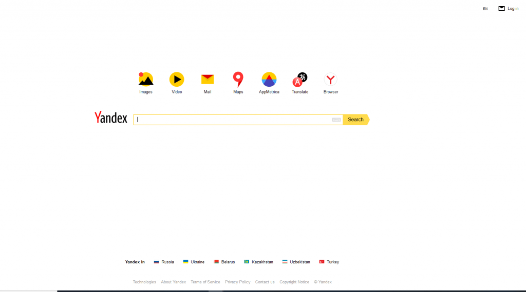 Yandex Buscador 