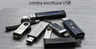 proteccion de escritura de USB