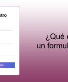 ¿Qué es un formulario?